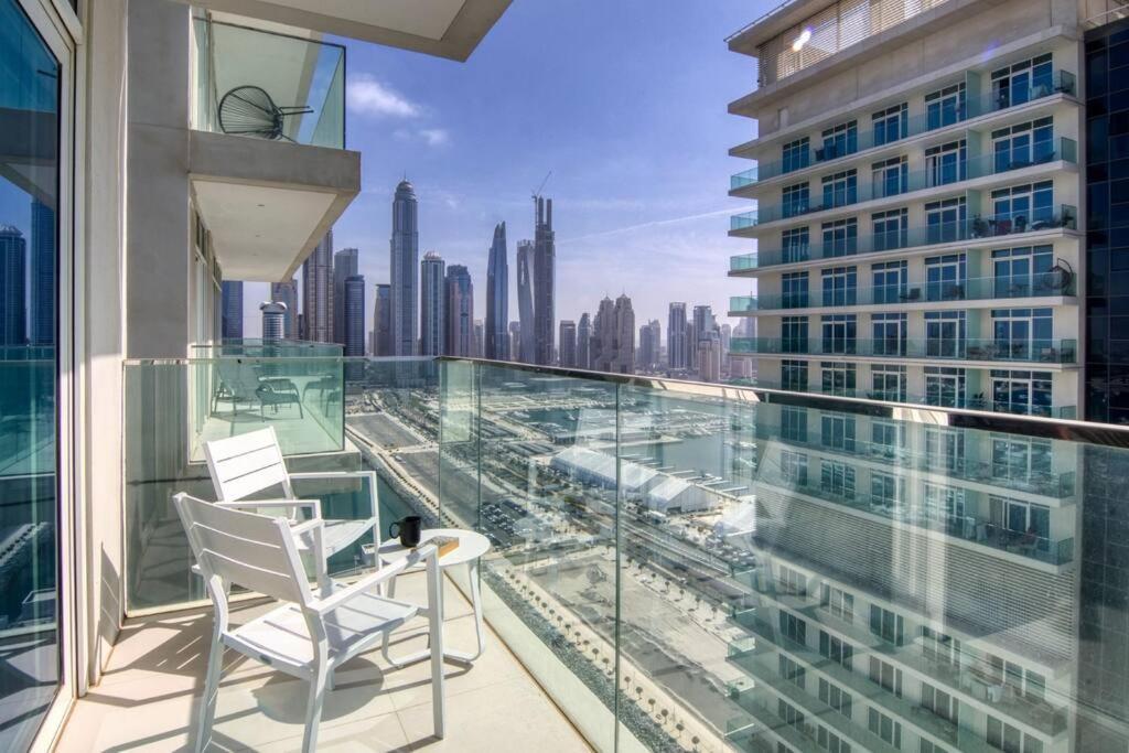 First Class 3Br With Dubai Marina And Palm View Lejlighed Eksteriør billede